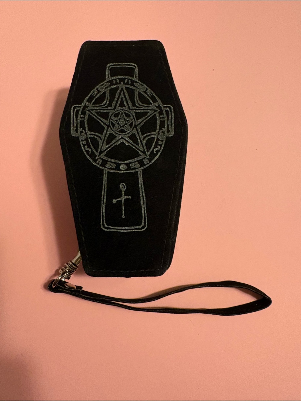 Vintage Y2K Mall Goth Hot Topic Morbid Threads Unreleased Coffin Sample Pouch